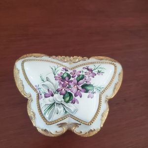 Vintage Butterfly Shape Piano Plays Greensleeves a lullaby" Music Box